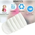 thumbnail image 2 of Reusable Makeup Remover Towels,Bexikou 5 Pack Reusable Microfiber Makeup Remover Washcloths,Face Facial Cleaning Clean Cloth Towel,Facial Cleaning Cloth for All Skin Types, 2 of 7