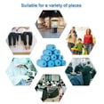thumbnail image 3 of 100 fundas desechables antideslizantes para zapatos con banda elástica para alfombras de interior médicas, 3 of 7