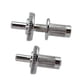 thumbnail image 4 of 2 pernos de anclaje para puente de guitarra, postes de bloqueo para guitarra estilo Gibson LP. Plata, 4 of 9