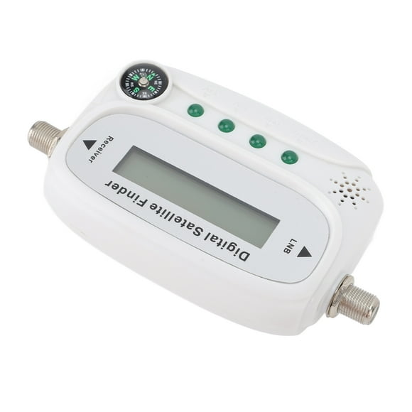 Buscador de Satélite Digital, Entrada Precisa Fuerte 13-18 VDC Medidor de Resistencia A la Señal de Antena de TV Humanizado Para Red