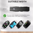 thumbnail image 4 of Collar Replacement Strap, Reflective Replacement Nylon Collar Strap Dog GPS Training Bark Receiver Collars, Durable Adjustable E Collar Straps for Small Medium Large Dogs, Black, 4 of 7