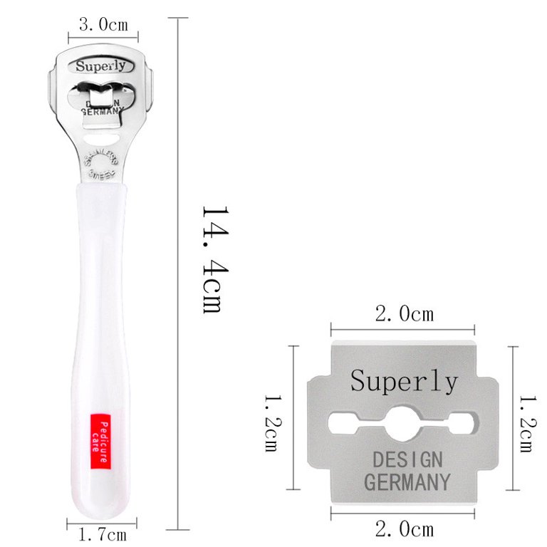 keusn foot callus shaver & scraper remover -callous removers for