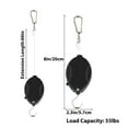 thumbnail image 4 of Panier Suspendu Rétractable Robuste avec Poulie pour Plantes et Fleurs, 4 of 9