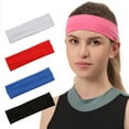 thumbnail image 4 of Diademas deportivas Qarigey 2 unids/set antideslizantes para entrenamientos intensos Blanco, 4 of 6