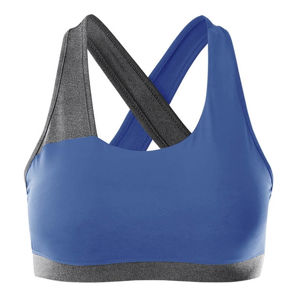 high impact crop top sports bra