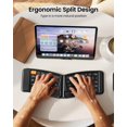 thumbnail image 3 of Teclado plegable ProtoArc XK03 Bluetooth para iPad, iPhone, 3 of 9