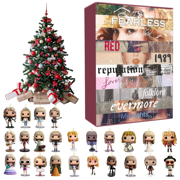 Calendario Cuenta Atrás Navidad Taylor 2D Acrílico Regalo