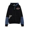 thumbnail image 2 of Niepce Inc Japanese Embroidery Hoodie for Men Streetwear Cotton Hooded Sweatshirt, 2 of 10