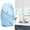 Blue, variant on Blue Oval Art Marble Glass Light Shade Replacement for Kitchen Island Pendant Lights, Mini Ceiling Chandeliers