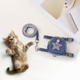 thumbnail image 4 of Escape Proof Pet Harness and Leash Set with Star Design for Dogs Cats Adjustable Shoulder Strap, 4 of 5