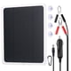 thumbnail image 1 of Placa de carga Cargador de batería solar actualizado, 12 V, portátil, impermeable, panel solar, kit Tomshoo Placa de carga, 1 of 7