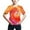Orange, variant on Kids Liitle Boys T Shirt Summer Fashion 3D Graphic Printed Short Sleeve Tee Tops Casual Loose Crewneck shirts Size 4-16 Years