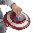 thumbnail image 3 of Escudo de superhéroe de juguete del Capitán América con lanzador Soft Nerf, 3 of 5