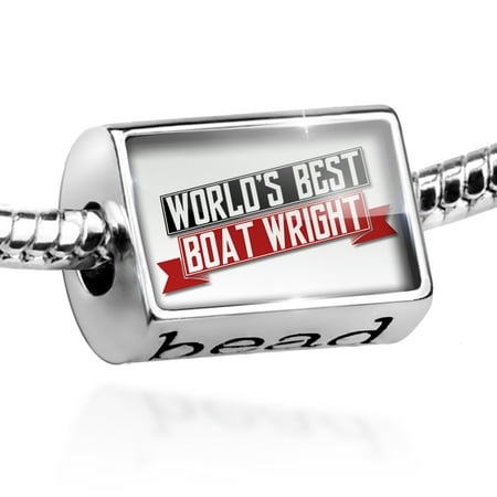 Bead Worlds Best Boat Wright Charm Fits All European