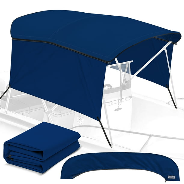 KNOX 4Bow Bimini Top Universal Replacement Canvas Cover with Side