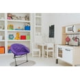 thumbnail image 2 of Impact Canopy Luna Lightweight Portable Folding Dorm Chair, Purple, 2 of 4