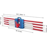 Magnesium Bull Float for Concrete, 48 x 8 Round-End Concrete Float with Adjustable Handle Bracket