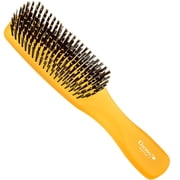 Giorgio GION1 7.75 inch Gentle Touch Detangler Hair Brush for Men and Women. Soft Bristles for Sensitive Scalp. Wet and Dry for all Hair Types. Scalp Massager Brush Stimulate Hair Growth