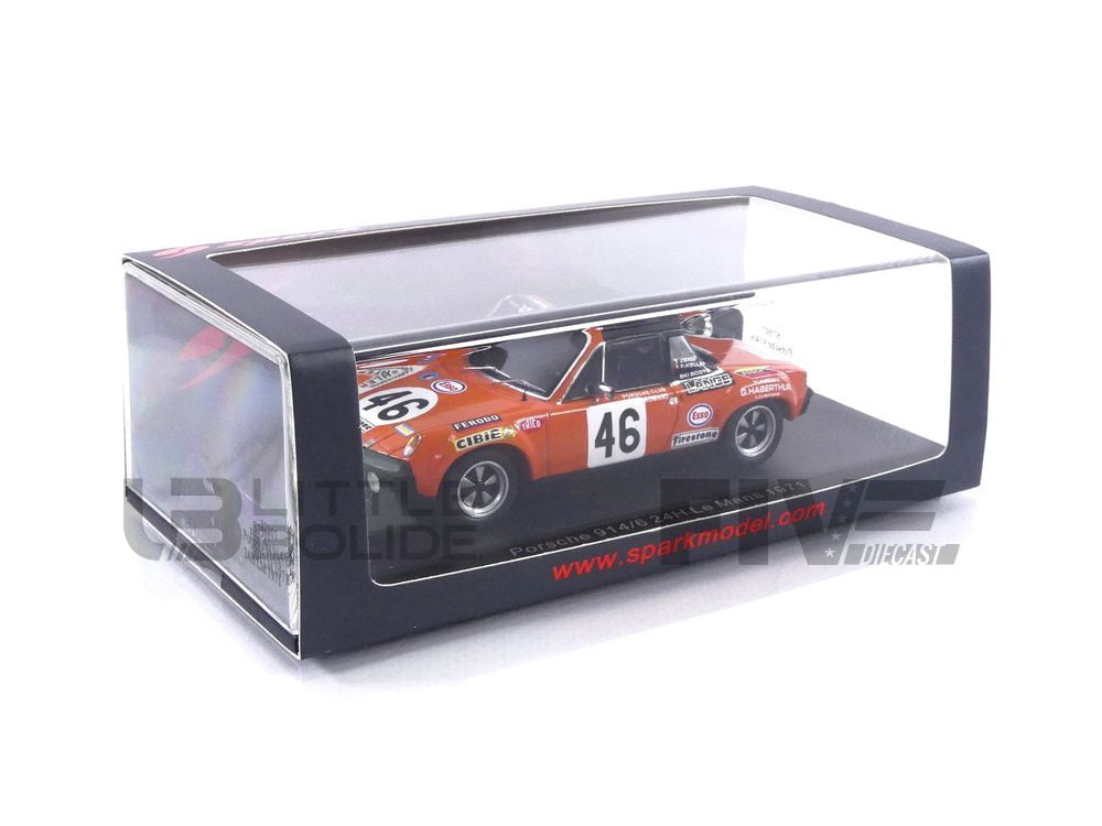 SPARK - PORSCHE 914/6 - Le Mans 1971 - 1/43 - Walmart.com