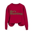 thumbnail image 5 of SIYUDAN Women Sweatshirt for Womens Long Sleeve Sweatshirt Pullover Sweatshirt Red Pullover Adult Sweatshirts Fall Womens Sweatshirts Cute Sweatshirt, 5 of 5