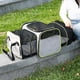 thumbnail image 4 of Bolsa de Transporte para Mascotas Colco Plegable Extensible Gris cro Verde gris cro, 4 of 8