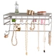 thumbnail image 2 of Simplify Wall Mount Iron Jewelry & Accessory Organizer in Satin, 2 of 8