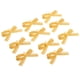 thumbnail image 5 of 10 piezas aleación Metal plateado Bowknot joyería hallazgos pendiente DIY cabello oro Zulema Dijes de joyería, 5 of 8