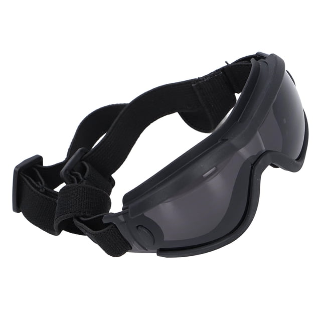 Lunettes pour Animaux, Résistantes aux Explosions Apparence à la Mode Confortables Doublure en Éponge Multi-Couches Lunettes pour Chien Cyclisme Lentille Rouge, Lentille Grise, Lentille Transparente, Lentille Argentée