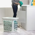 thumbnail image 4 of Sterilite Ultra Easy Carry Dirty Clothes Laundry Basket Hamper, (16 Pack), 4 of 11