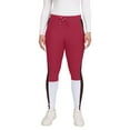 thumbnail image 4 of Women's WEAR by Erin Andrews Cardinal/Black Arizona Cardinals Color-Block Leggings, 4 of 6
