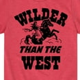 thumbnail image 3 of Instant Message - Wilder Than The West - Toddler & Youth Short Sleeve Graphic T-Shirt, 3 of 6