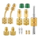 thumbnail image 1 of Miniadaptadores divididos R410A, Conector de puerto de vacío de carga R410A con hembra de 5/16 pulgadas a macho de 1/4 pulgadas para sistema HVAC, 1 of 3