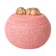 thumbnail image 4 of Urna conmemorativa de cemento para cenizas de perro, contenedor resistente a la humedad. Rosa, 4 of 9