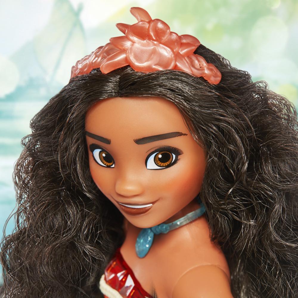 Disney Princess Royal Shimmer Moana Doll, Fashion Doll with Skirt, Accessories - image 7 of 8