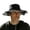 Black, variant on gcong 2-in-1 Hat Fan, Wide Brim Solar Fan Hat-Solar & USB Charging, Outdoor Sun Hat with 2 Fan, UPF50