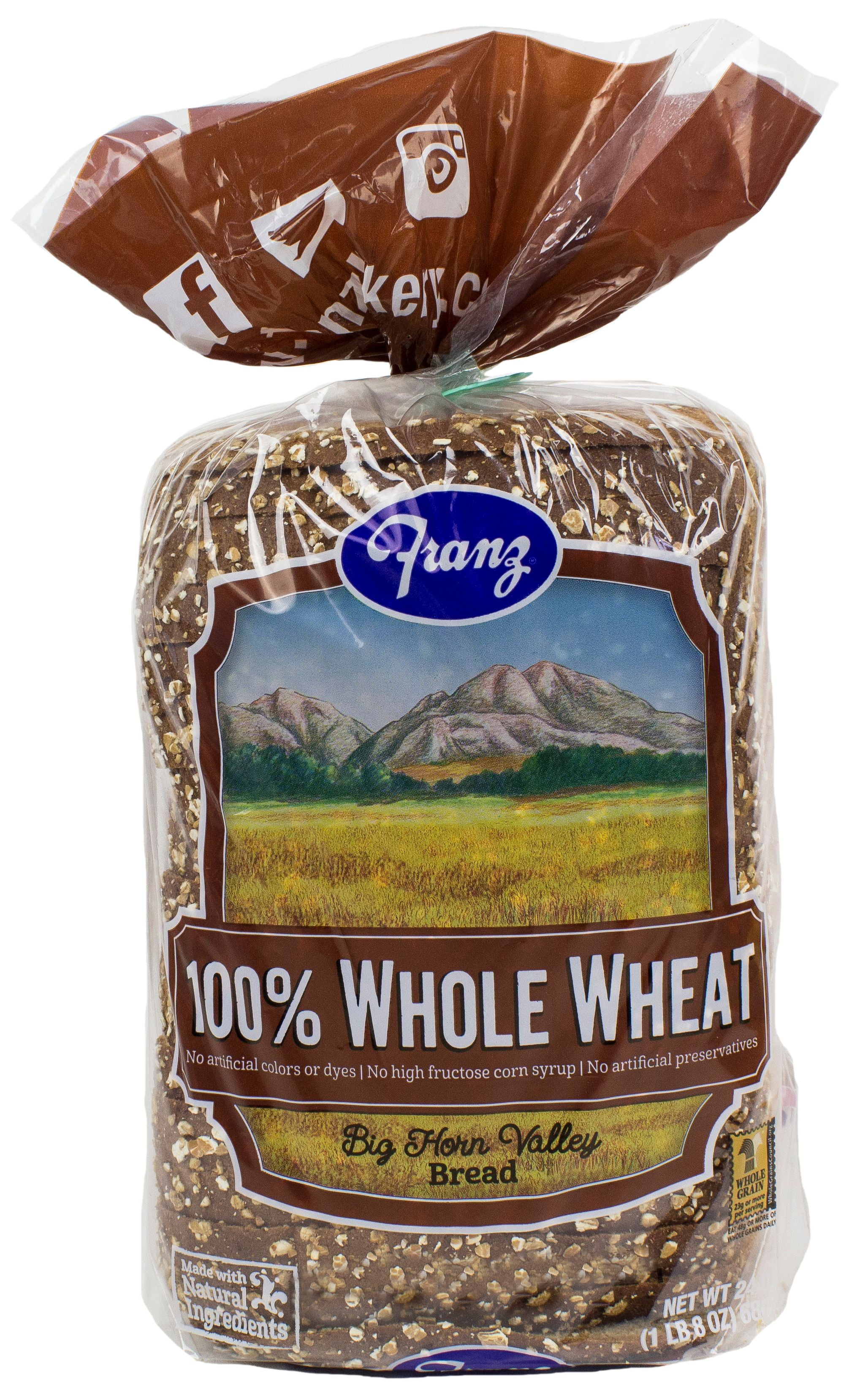 Franz 100 Whole Wheat Bread, 24 oz