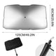 thumbnail image 1 of Fiudx Sombrilla para Coche, Aislante Térmico, Funda Plegable, Protección Ecológica para Ventanas, Ideal para El Verano, Incluye Bolsa de Almacenamiento., 1 of 7