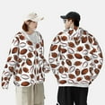 thumbnail image 4 of Fotbe Football Chaqueta con Protección Solar UPF 50+ para Hombre y Mujer, Camisa con Capucha y Bolsillos-Large, 4 of 7