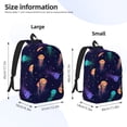 thumbnail image 6 of Wukai Sea Jellyfish Paper Reusable Cosmetic bag,Travel Toiletry Organizer Capacity,Waterproof Puzzle Bags, 6 of 7