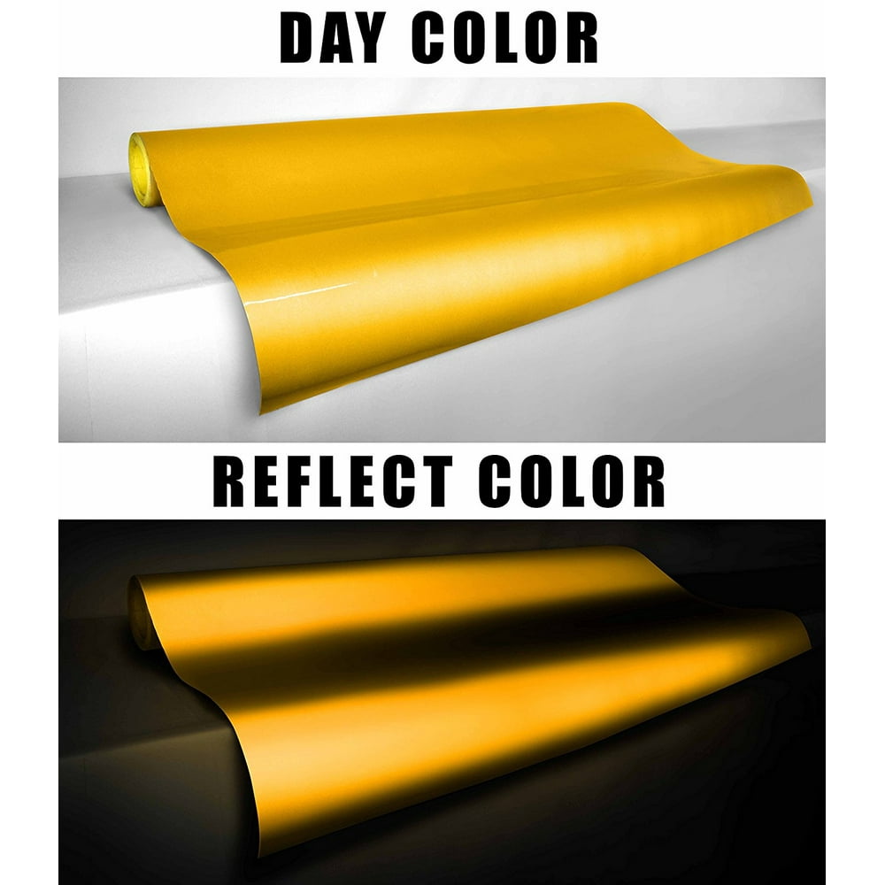 Gold Yellow Reflective Sheet 12