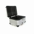 thumbnail image 5 of Ladcaser 100L-X Motorbike Rear Case Motorcycle Luggage Waterproof Tail Box Scooter Trunk Storage Top Case, Silver, 5 of 7