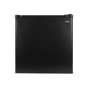 Haier HCR17B - Refrigerator with freezer compartment - width: 18.9 in - depth: 17.9 in - height: 19.4 in - 1.7 cu. ft - black