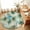 Green, variant on Round Area Rugs 3.3Ft, Tropical Plant Non-Slip Washable Circle Rugs Carpet, Summer Watercolor Boho Green Palm Trees Indoor Outdoor Rug Floor Mats Throw Runner for Bedroom Living Room Bathroom
