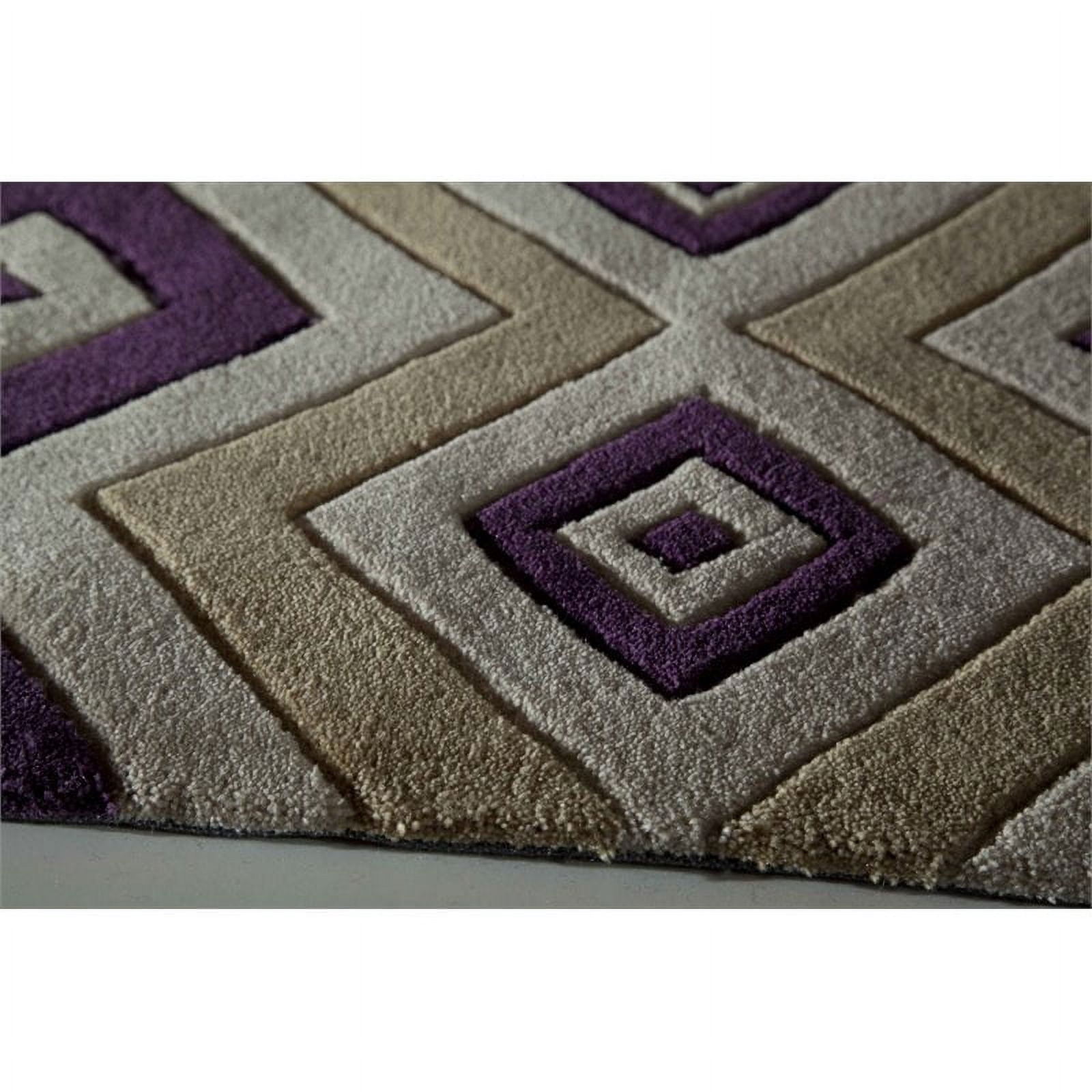 Rugs America Gramercy Tufted ModAcrylic Rug