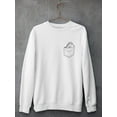 thumbnail image 3 of Hand-drawn Money Pocket Design
 Sweatshirt Men -Image by Shutterstock, Male 3X-Large, 3 of 4