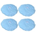thumbnail image 1 of 4 gorros de taller antiestáticos, a prueba de polvo y para salas blancas, de malla transpirable y poliéster, para trabajo en fábrica, para hombres y mujeres (azul), 1 of 5