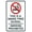 Warning Sign 3, variant on This Is A Smokefree Property Thank You For Not Smoking Sign - 8"x12", Security Metal Decor for Business, Office, Home, Street, Road, No Smoking Zones