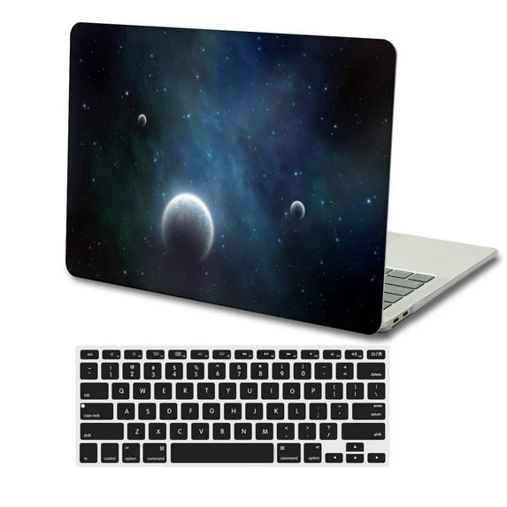 Hard Shell Case for 2016-2018 Release MacBook Pro 15 inch with Touch Bar/Touch ID + Black Keyboard Cover Model: A1707/A1990 (Galaxy A 0381)