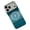 Sunset - Green, variant on LHNUNP Magnetic fo iPhone 14, MagSafe Compatible Carbon Fiber Camera Protection Slim Thin & Lightweight Shockproof Back Cover, Blue