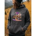 thumbnail image 2 of Scary Cow Theme Halloween Cow Hoodie for Men and Women, Unisex Pullover Hooded Sweatshirt, Comfortable Cotton Poly Blend, Casual Fall Seasonal Outfit, 2 of 5